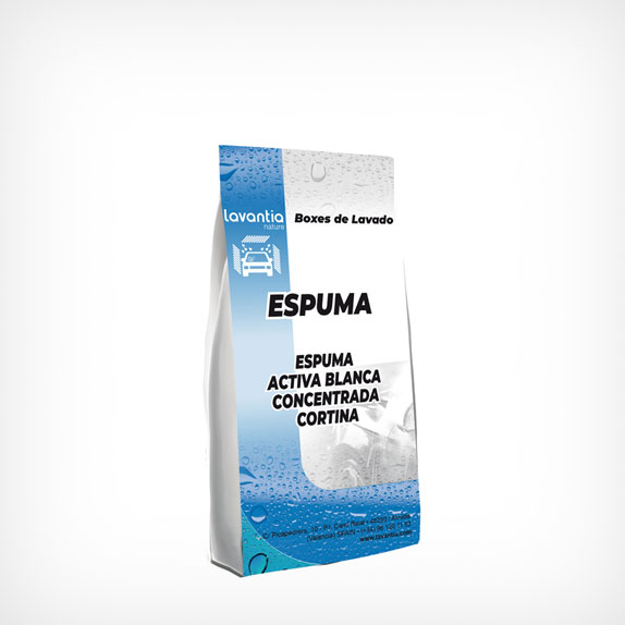 Espuma Activa Blanca CONCENTRADA Cortina