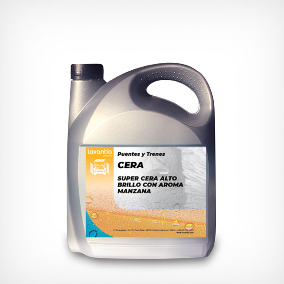Super Cera Alto Brillo con aroma manzana