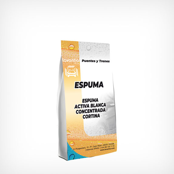 Espuma Activa Blanca CONCENTRADA Cortina
